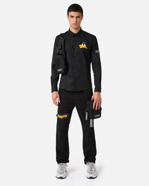 Daffy Duck black shirt - Iceberg - Official Website