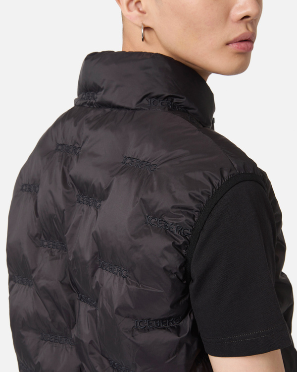 Institutional logo padded gilet - Iceberg - Official Website