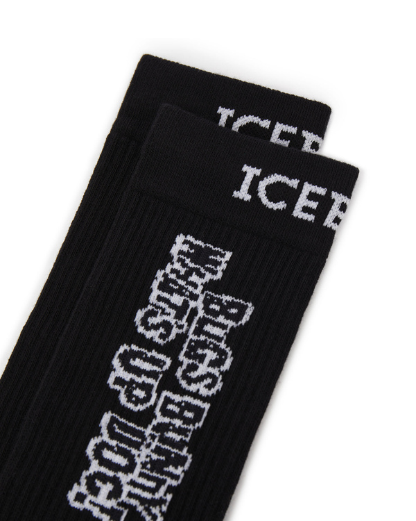 CNY Bugs Bunny print socks in black - Iceberg - Official Website