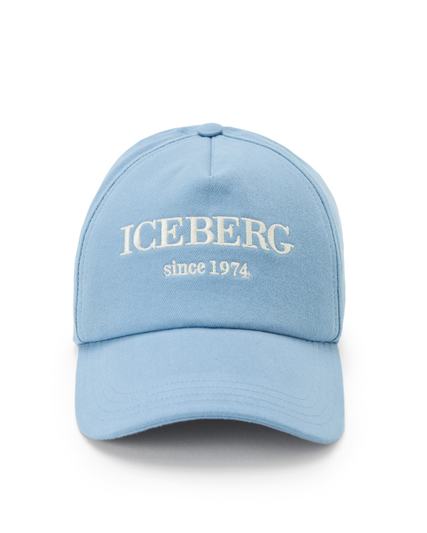 Cappellino celeste logo heritage - Iceberg - Official Website