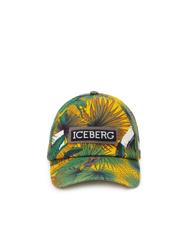 Palm print baseball cap - Iceberg - Official Website