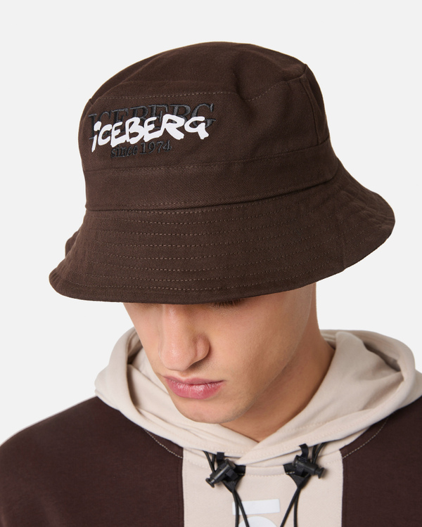 Heritage logo bucket hat - Iceberg - Official Website