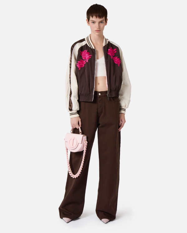Floral print trousers - Iceberg - Official Website