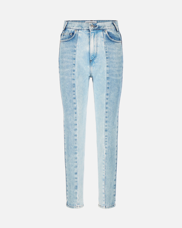 Two-tone blue washed jeans - Iceberg - Official Website