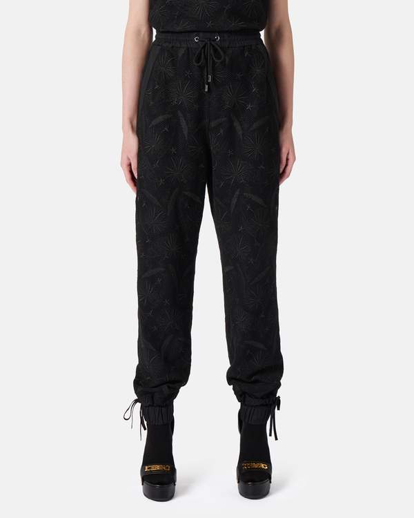Cargo trousers with side bands - Iceberg - Official Website
