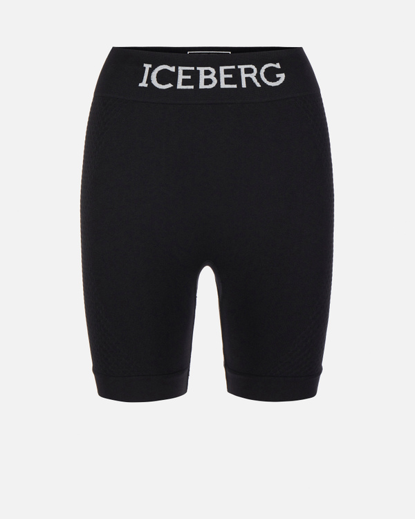 Black active shorts - Iceberg - Official Website