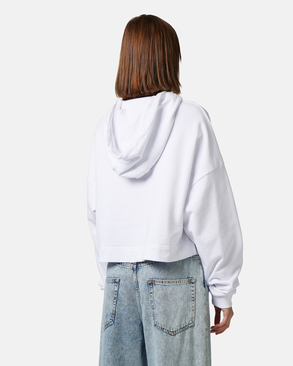 Looney Tunes white cropped hoodie - Iceberg - Official Website