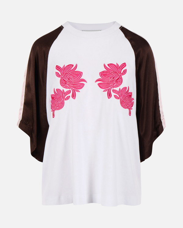 Floral print raglan t-shirt - Iceberg - Official Website