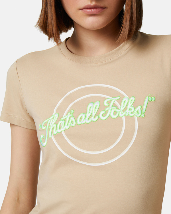 CNY That's all Folks t-shirt in caramel - Iceberg - Official Website