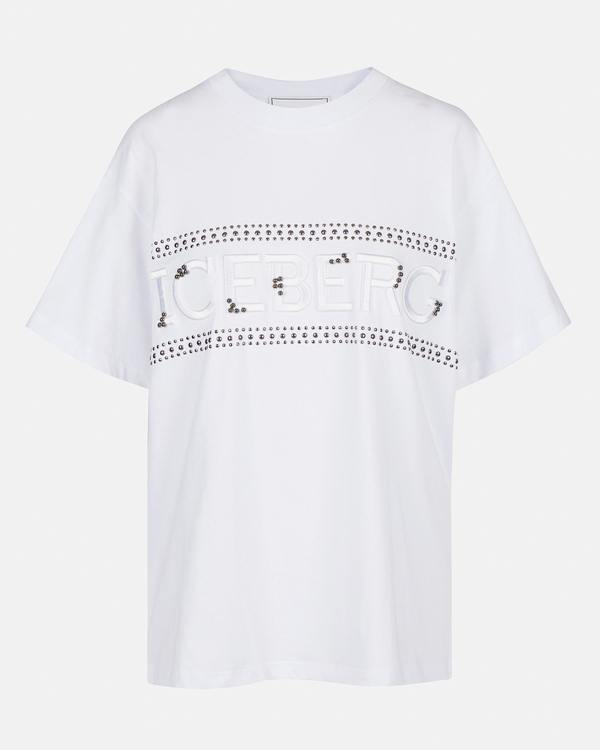 Studs logo t-shirt - Iceberg - Official Website