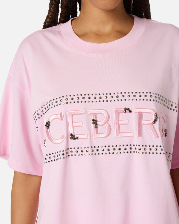 Studs logo t-shirt - Iceberg - Official Website