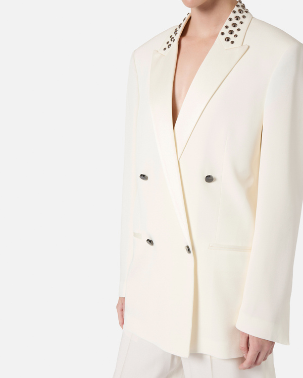 Oversized jacket with studs - Iceberg - Official Website