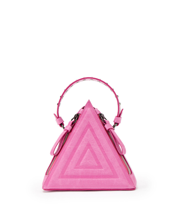 Bauletto triangolo logo embossed - Iceberg - Official Website
