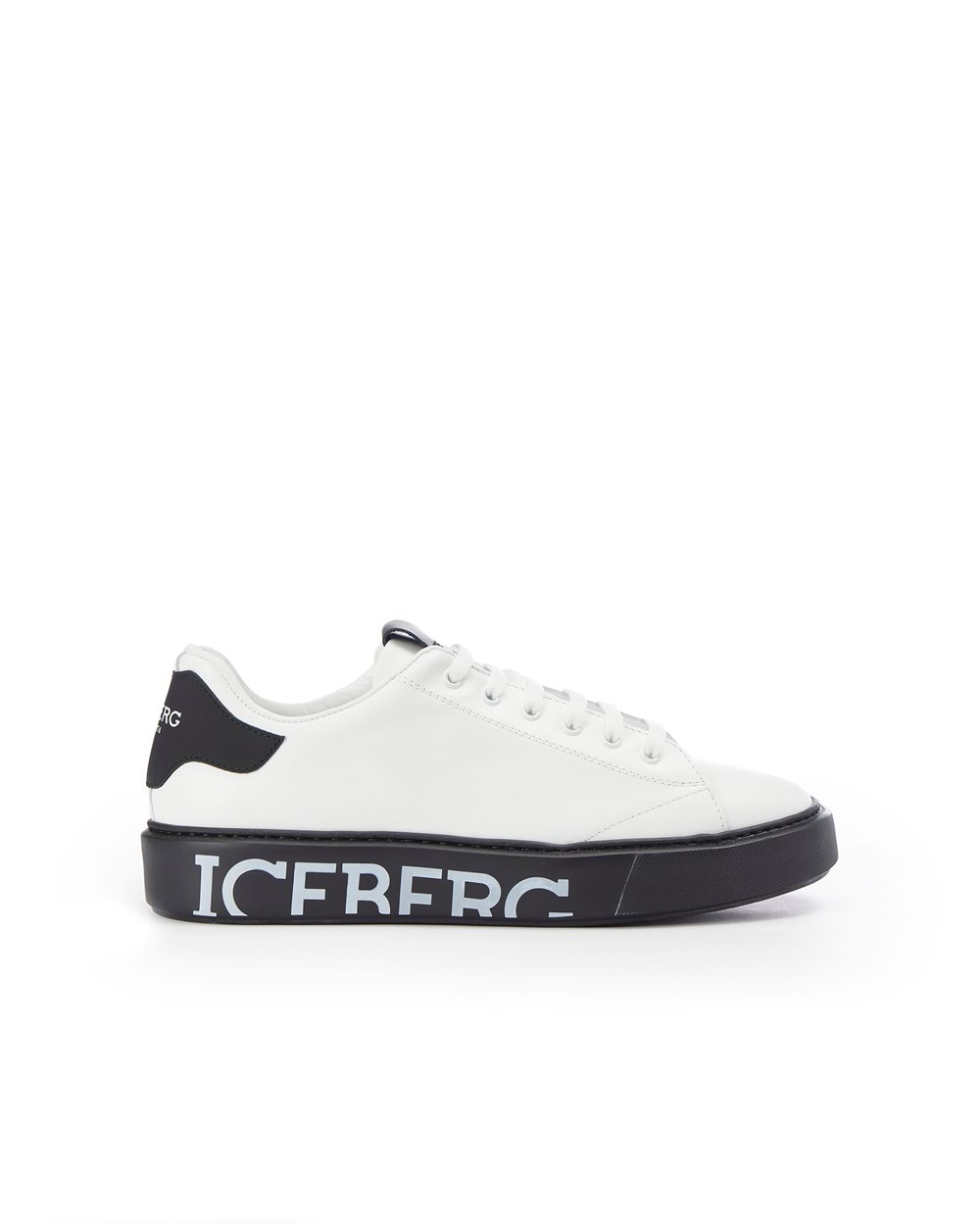 Leather Bozeman sneakers - Iceberg - Official Website