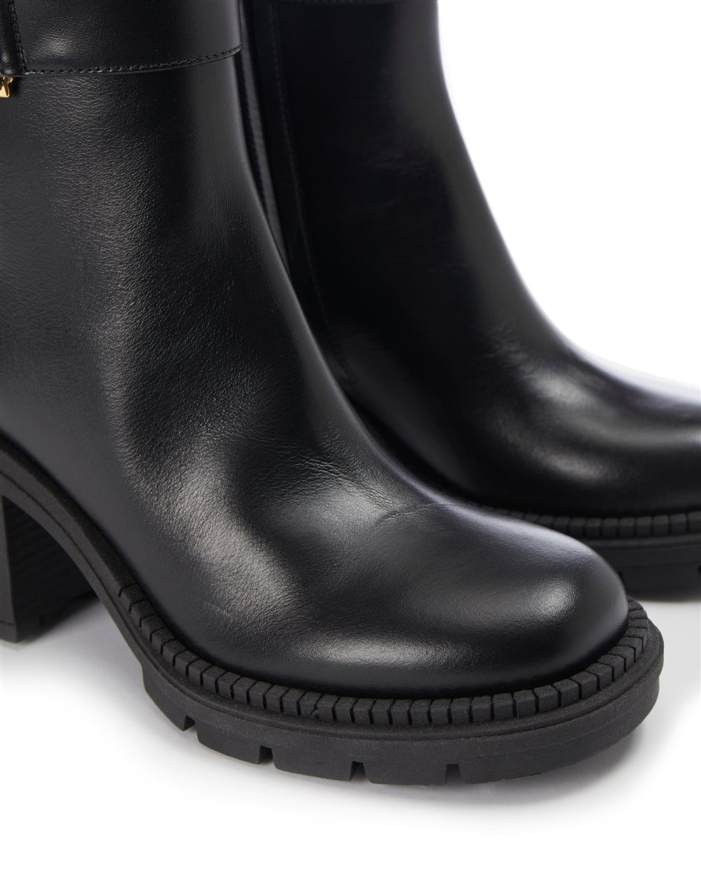 Black ankle boots with logo - Iceberg - Official Website