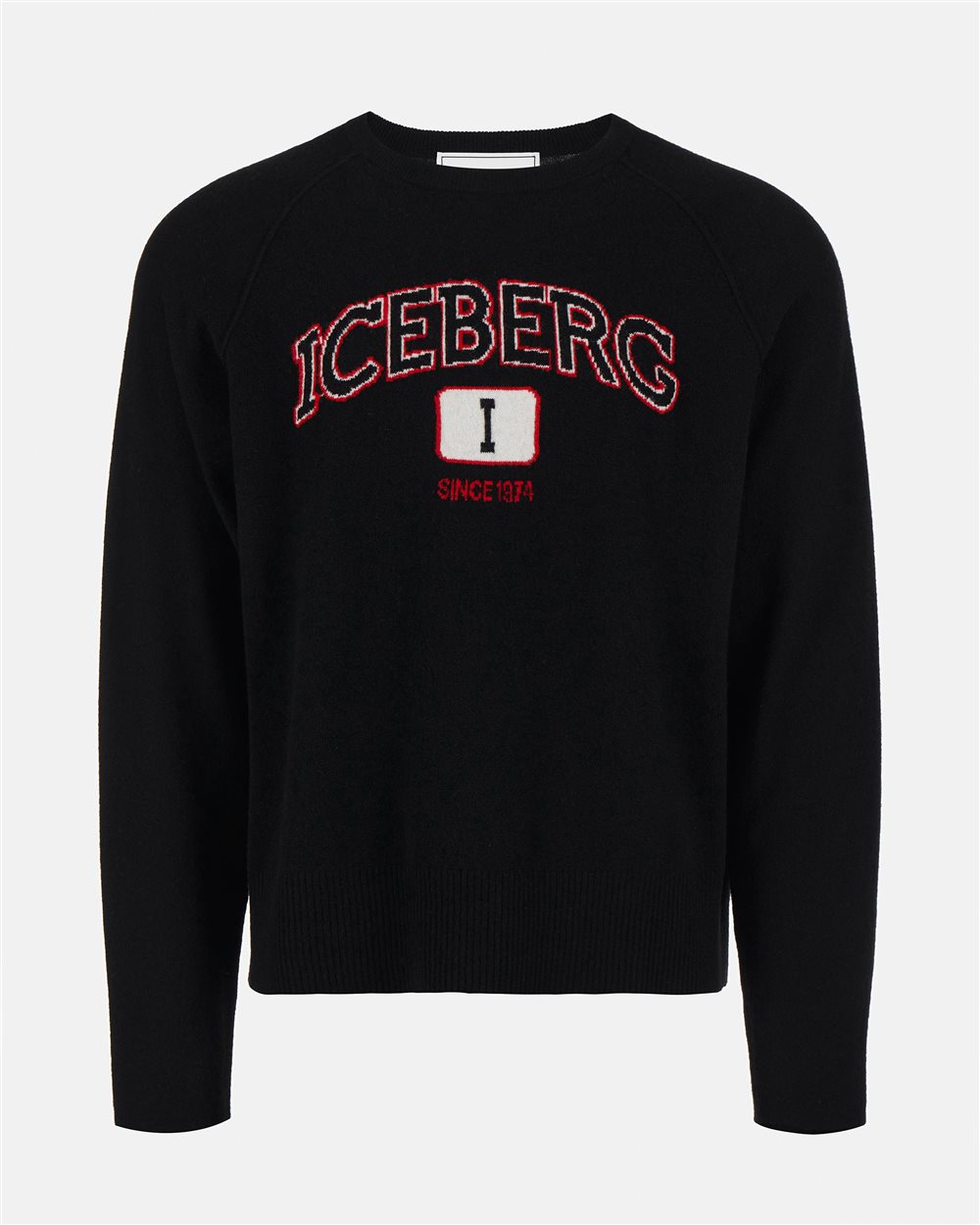 Wool sweater with logo - Iceberg - Official Website