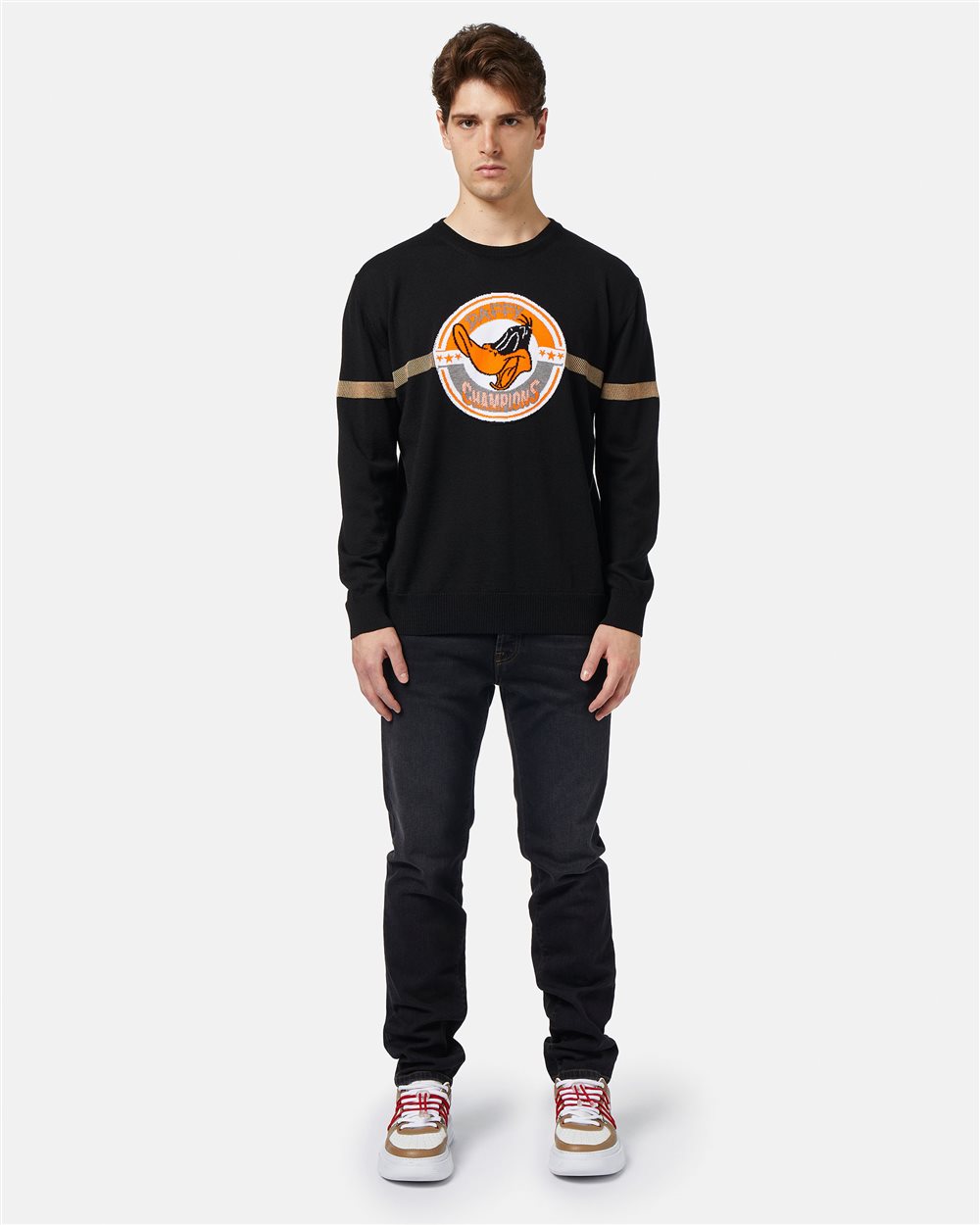 Jumper with cartoon detail and logo - Iceberg - Official Website