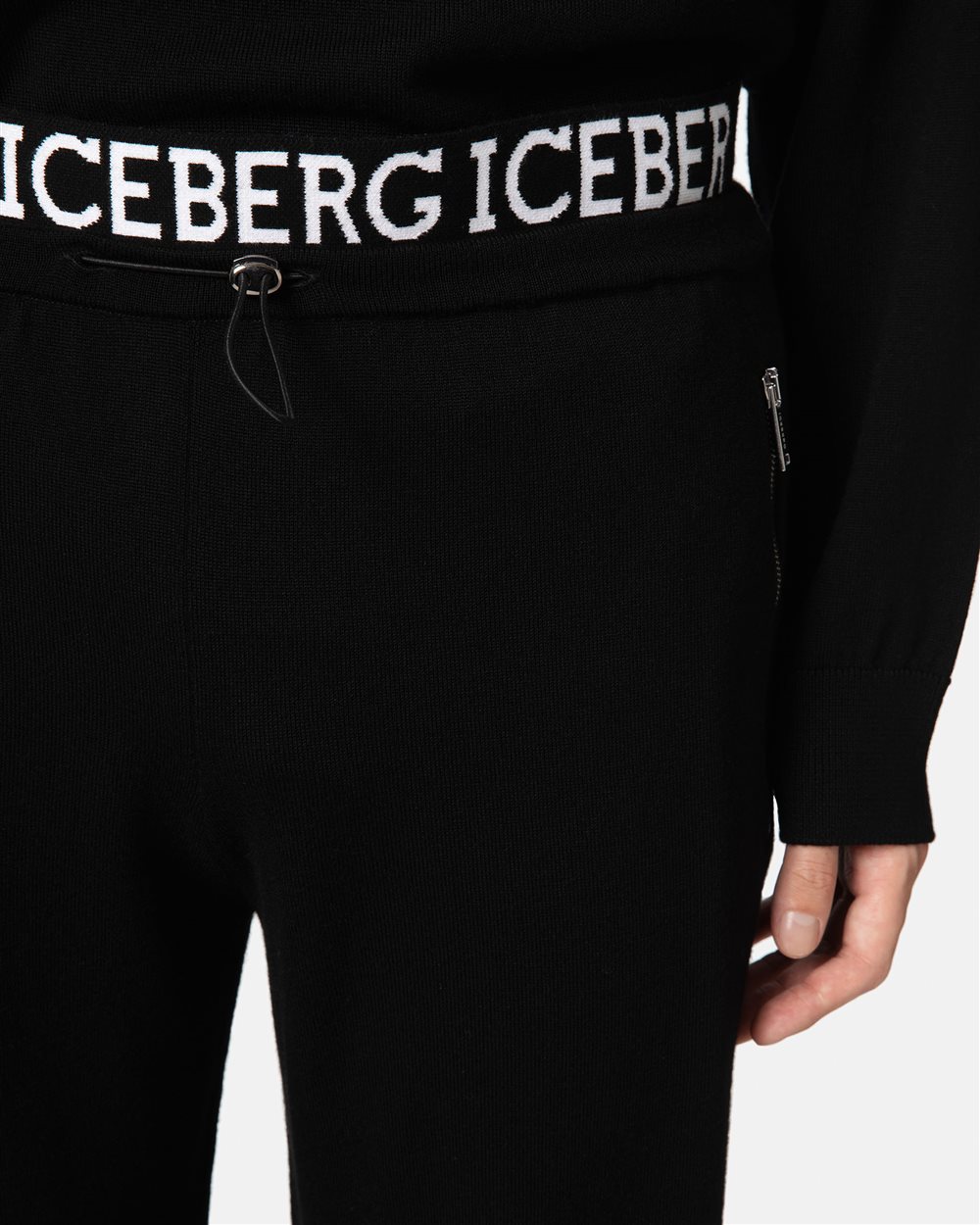 Pantaloni sportivi con logo - Iceberg - Official Website