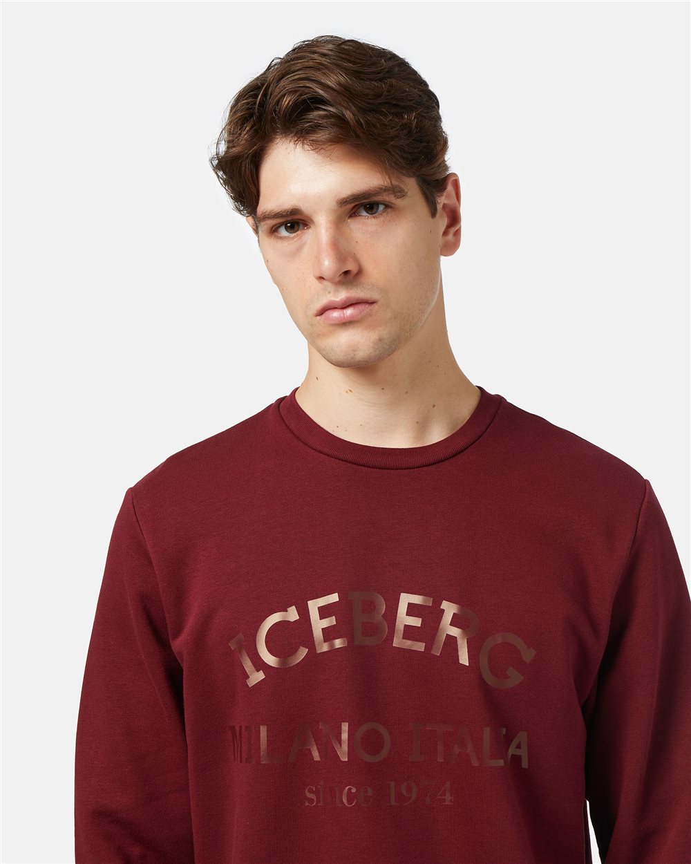 Sweatshirt with institutional logo - Iceberg - Official Website