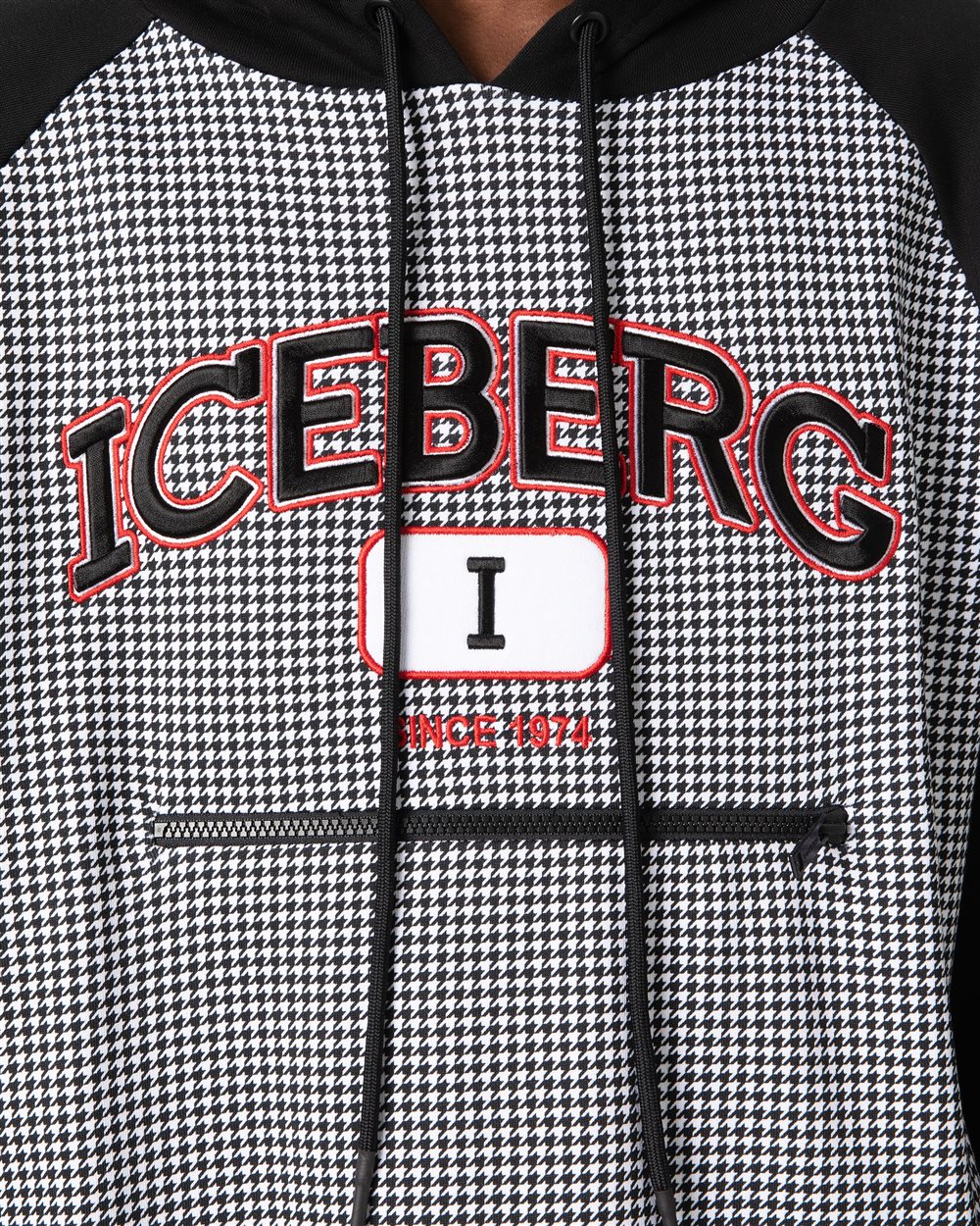 Hooded sweatshirt with cartoon detail - Iceberg - Official Website