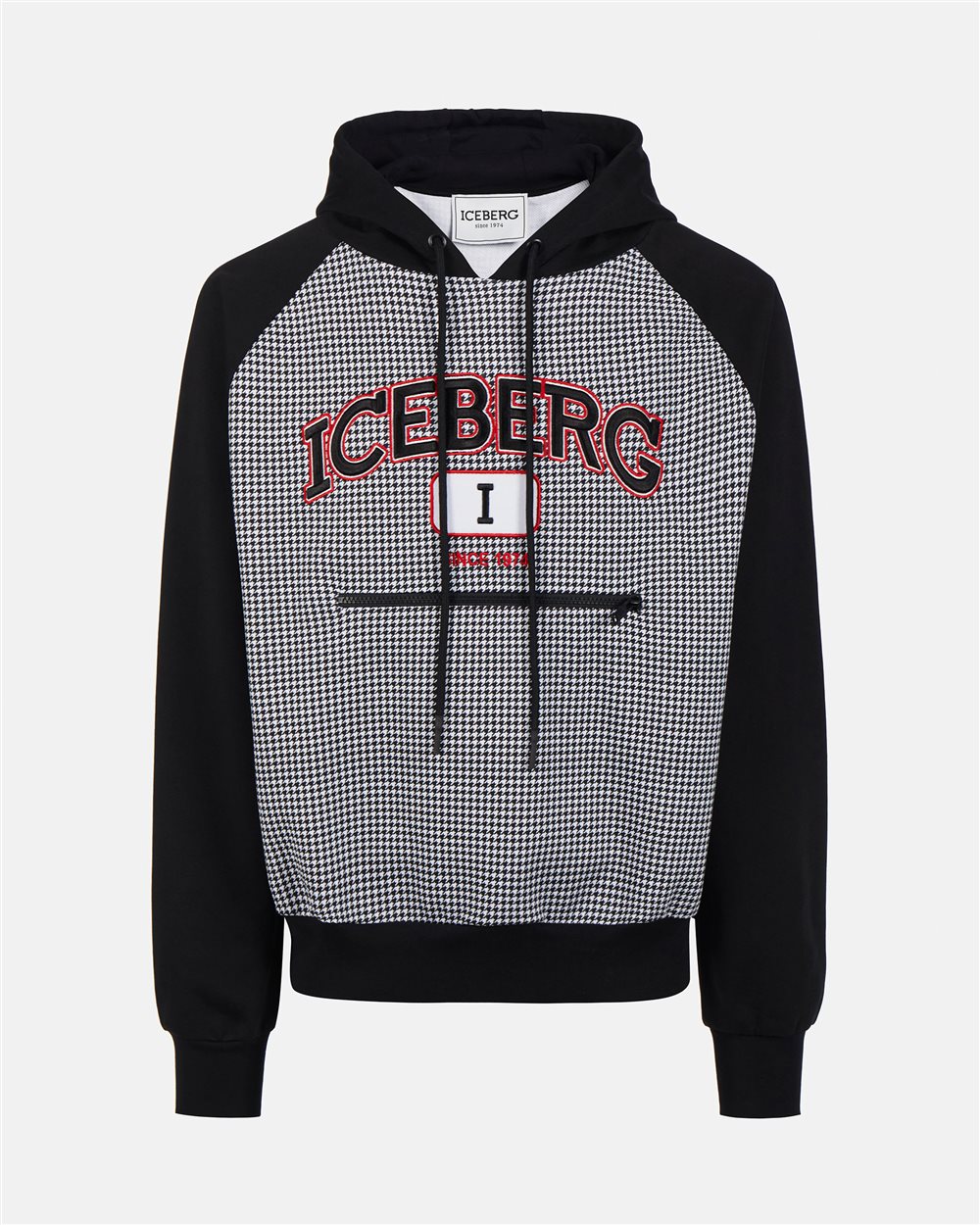Hooded sweatshirt with cartoon detail - Iceberg - Official Website