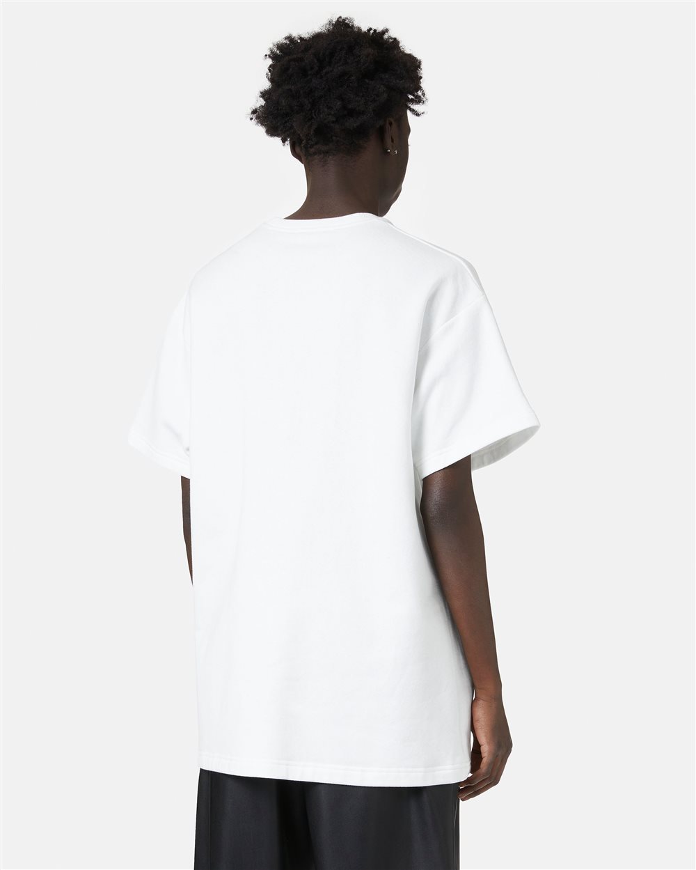 White T-shirt with cartoon detail - Iceberg - Official Website