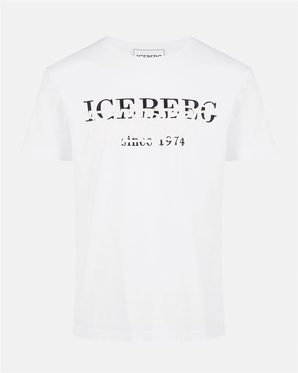 White T-shirt with logo - Iceberg - Official Website