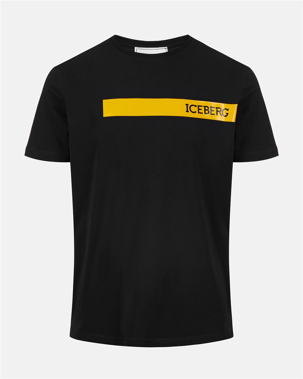 T-shirt nera con logo - Iceberg - Official Website