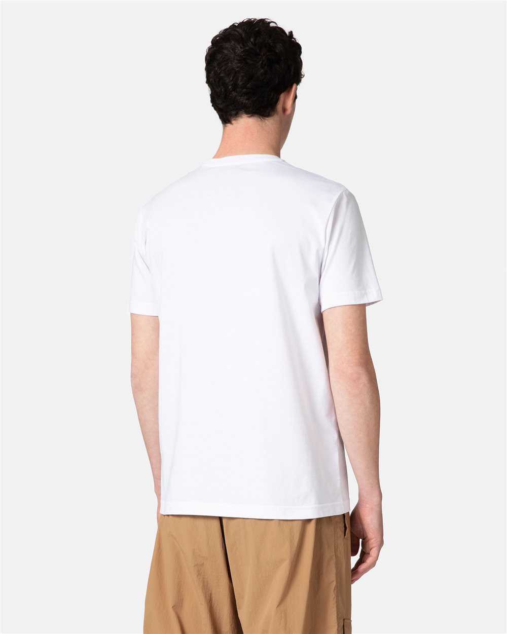 White T-shirt with cartoon detail and logo - Iceberg - Official Website