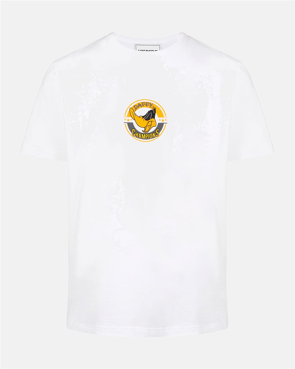 White T-shirt with cartoon detail and logo - Iceberg - Official Website