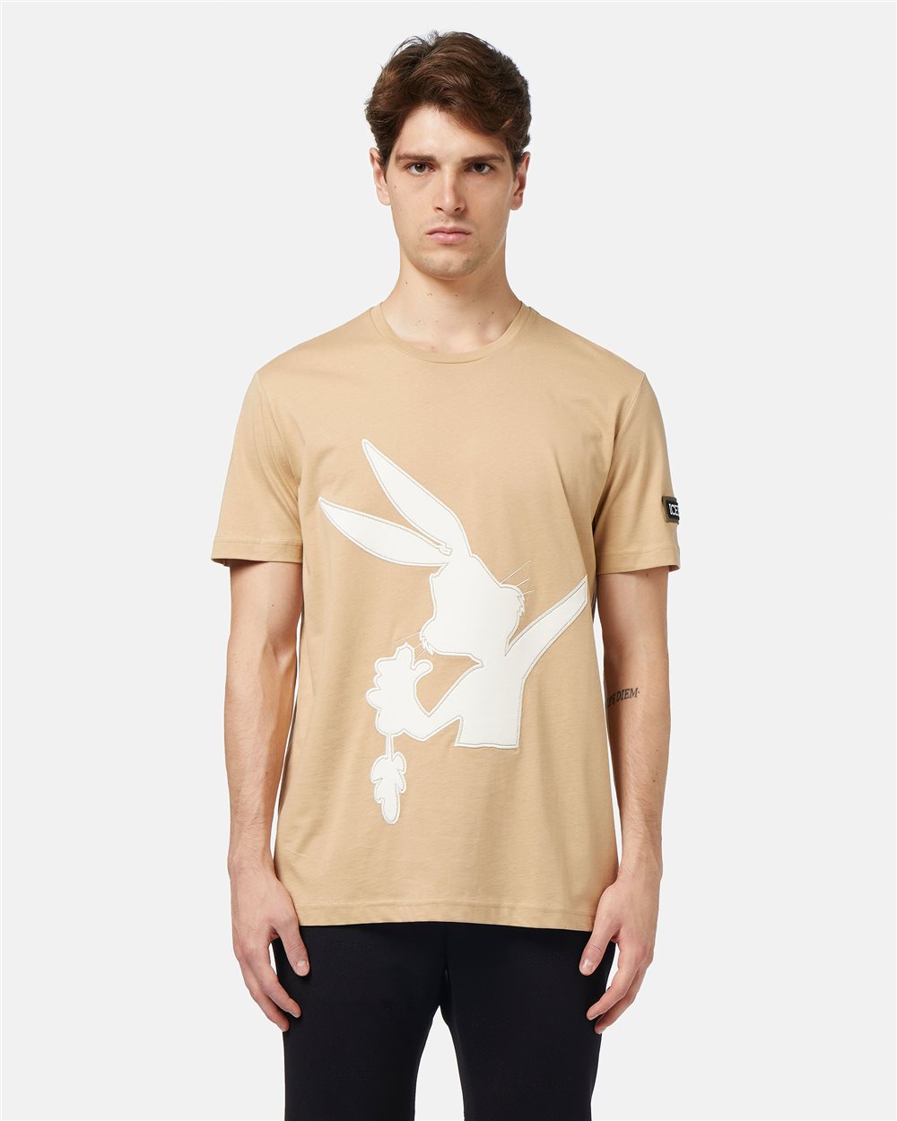 T-shirt sand coloured with cartoon detail - Iceberg - Official Website