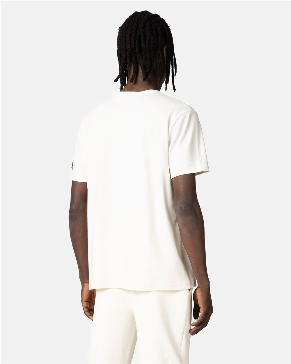 WHITE IVORY T-SHIRT WITH CARTOON DETAIL - Iceberg - Official Website