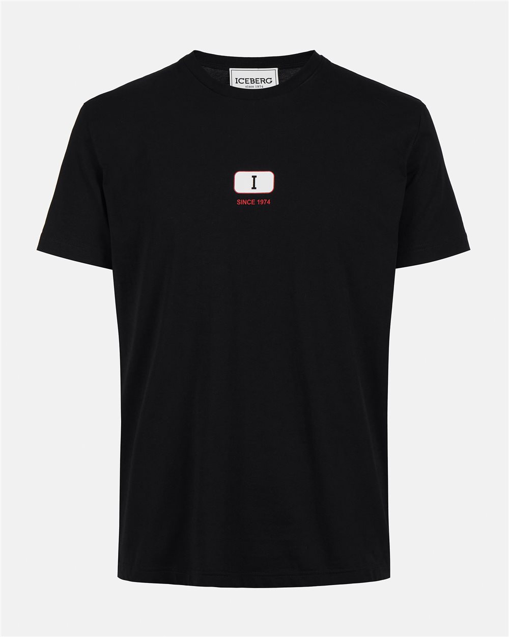 Maglietta nera con logo - Iceberg - Official Website