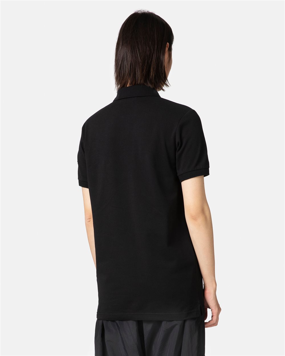 Black polo shirt with cartoon patch - Iceberg - Official Website