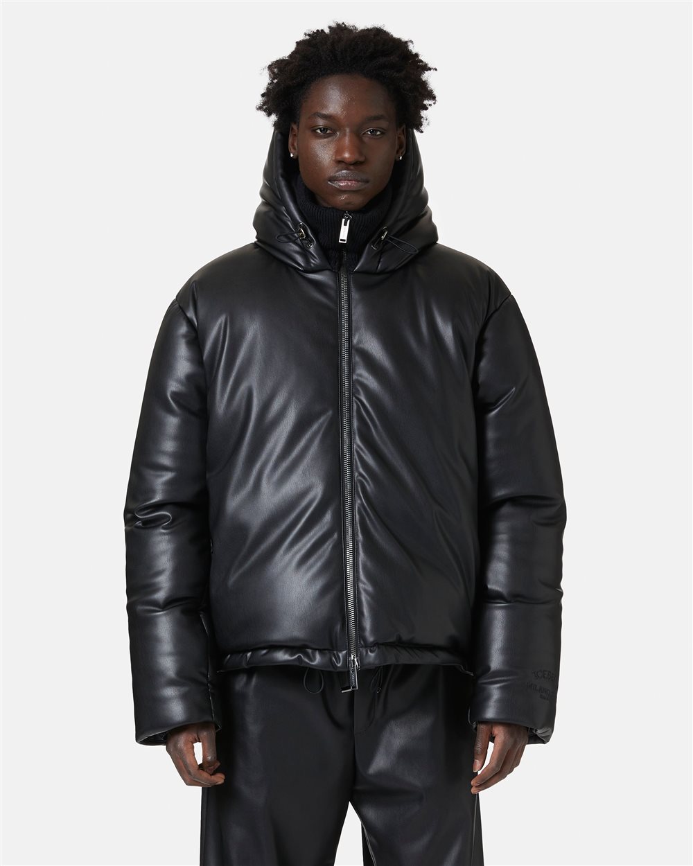 Padded jacket with hood - Iceberg - Official Website