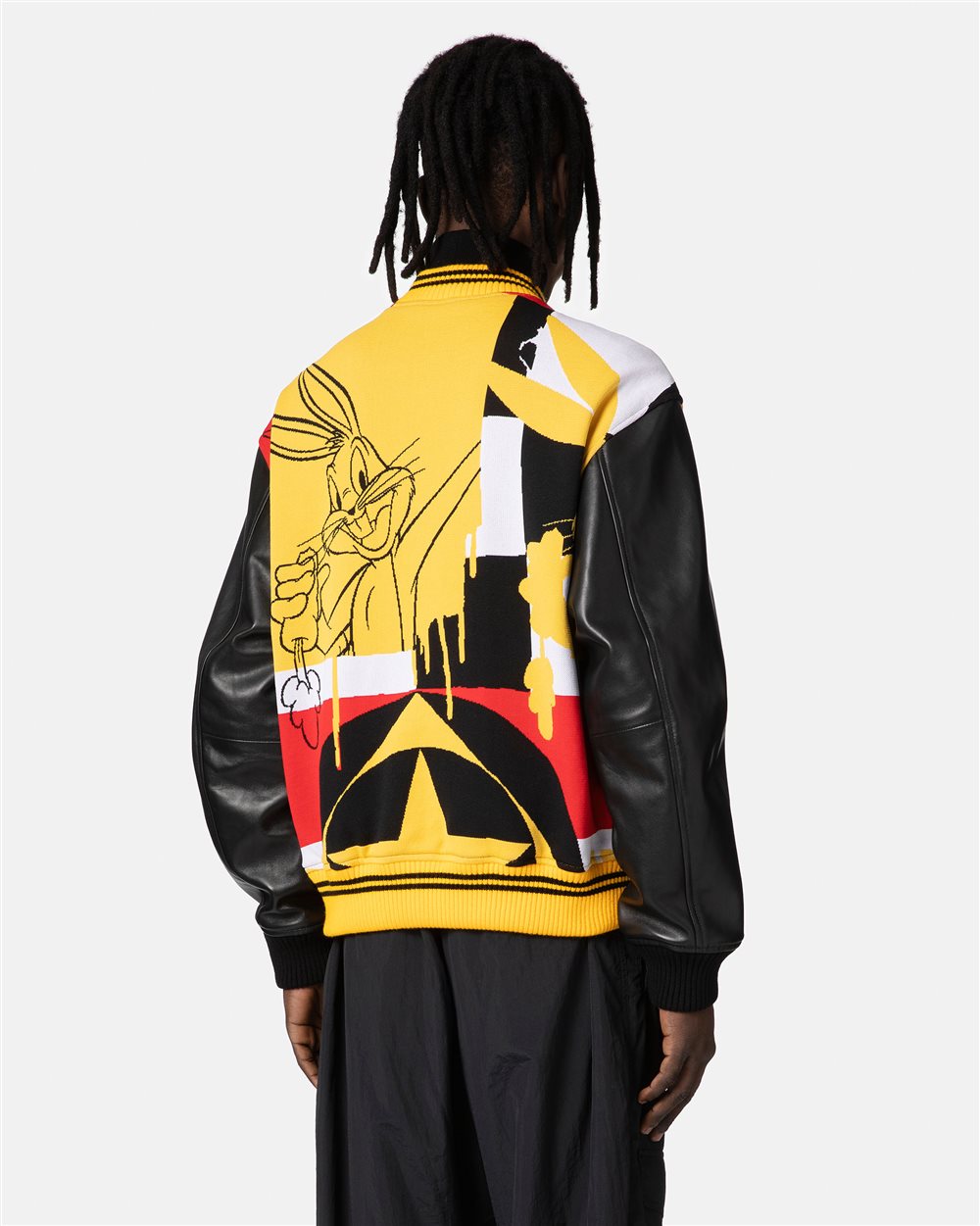 Bomber jacket with cartoon details and logo - Iceberg - Official Website