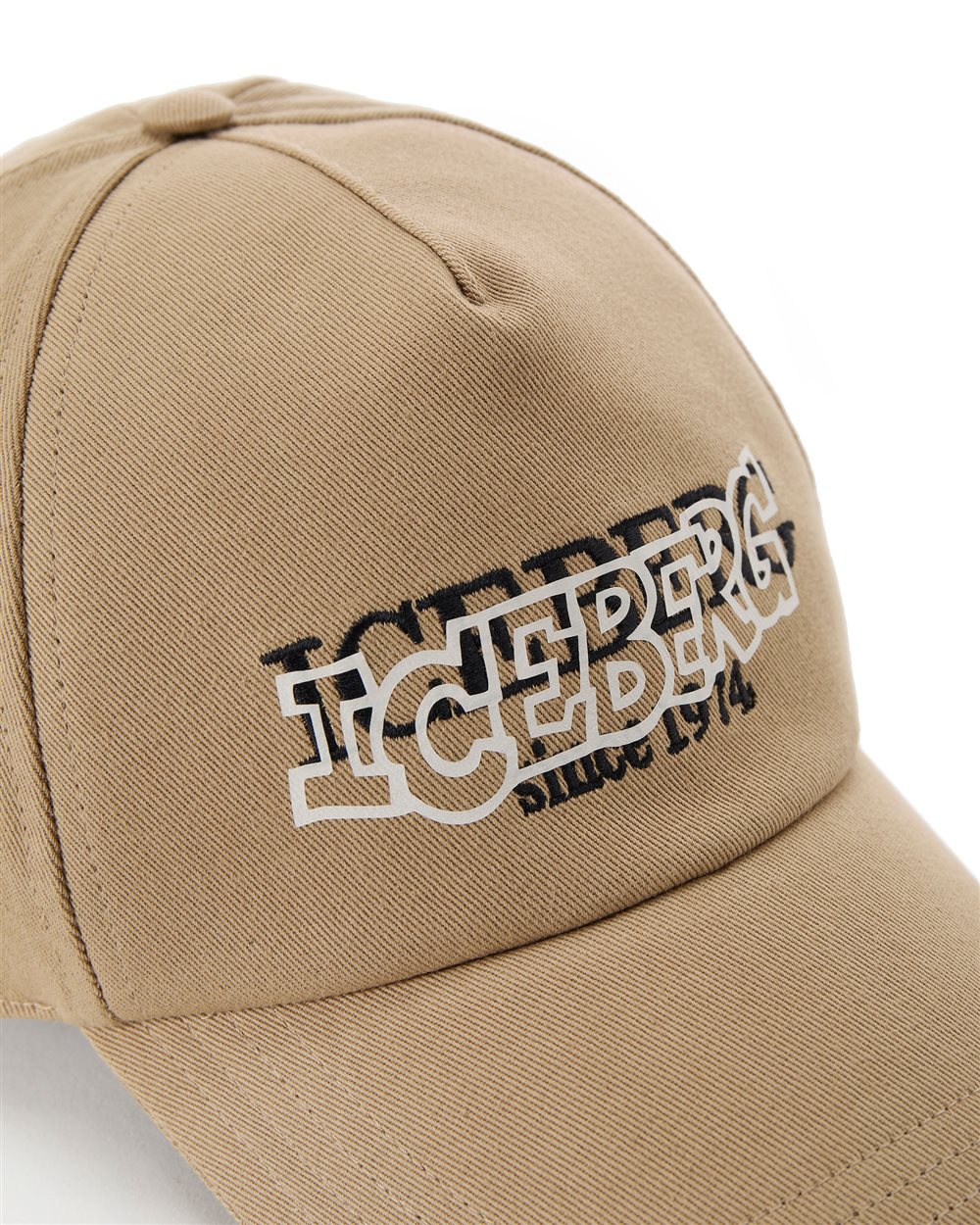 Double logo baseball cap - Iceberg - Official Website