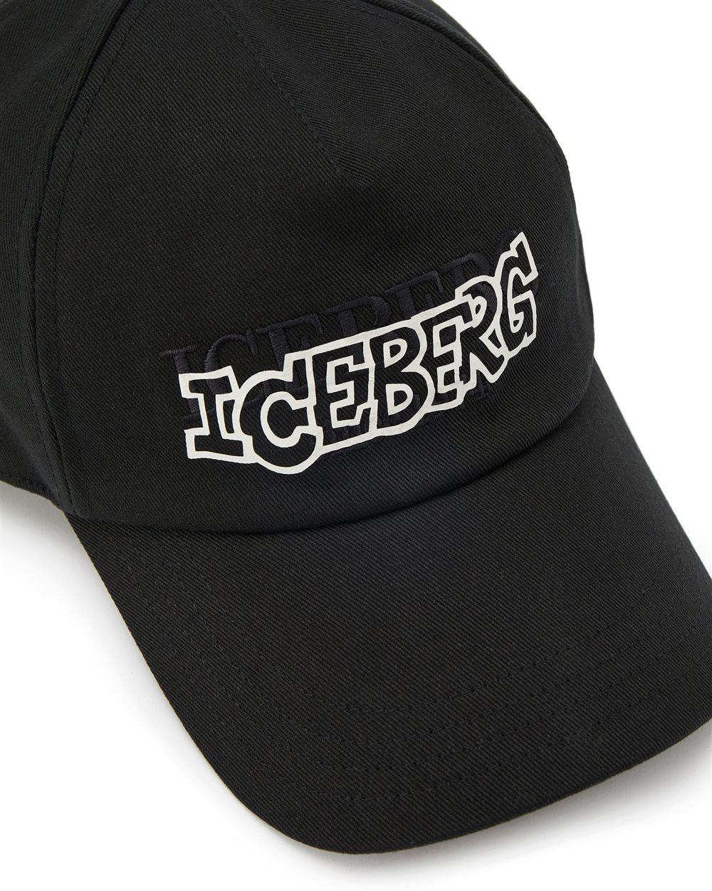 Double logo baseball cap - Iceberg - Official Website