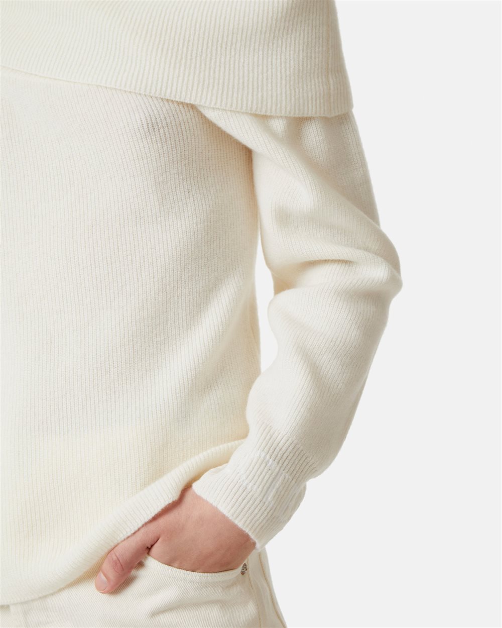 Sweater with cut out details and logo - Iceberg - Official Website