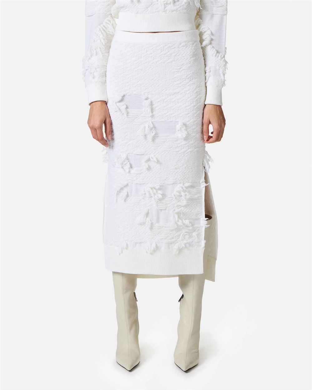 Midi skirt in pure wool - Iceberg - Official Website