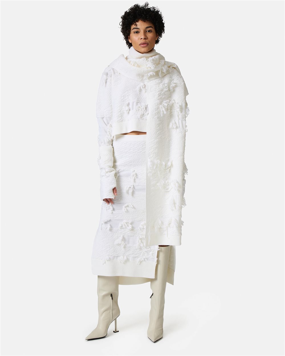 Midi skirt in pure wool - Iceberg - Official Website