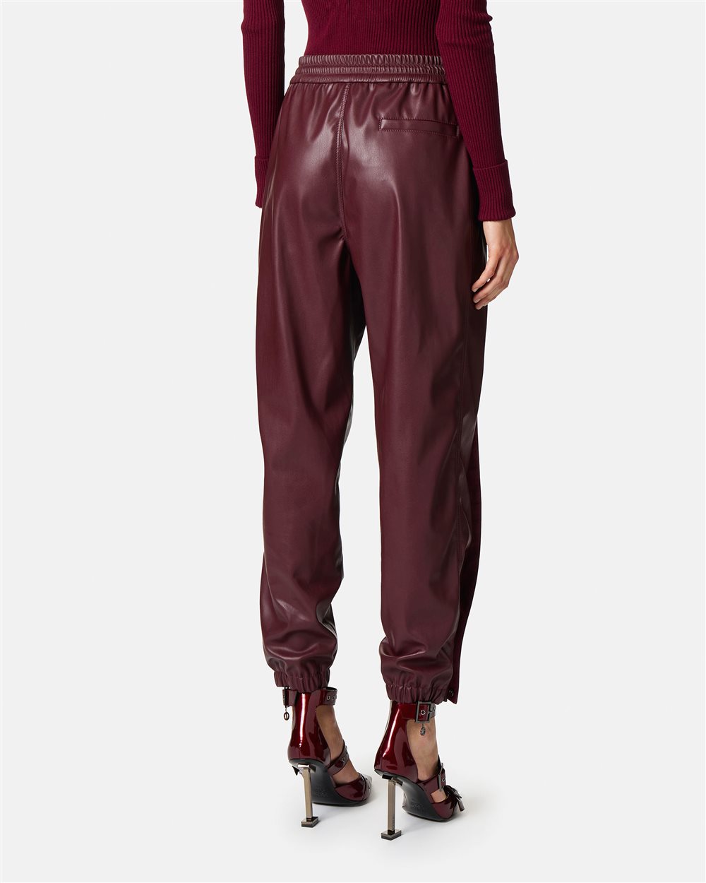 Eco-leather joggers - Iceberg - Official Website