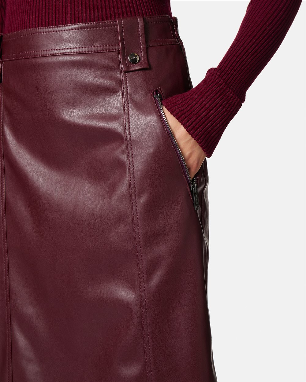 Eco-leather pencil skirt - Iceberg - Official Website