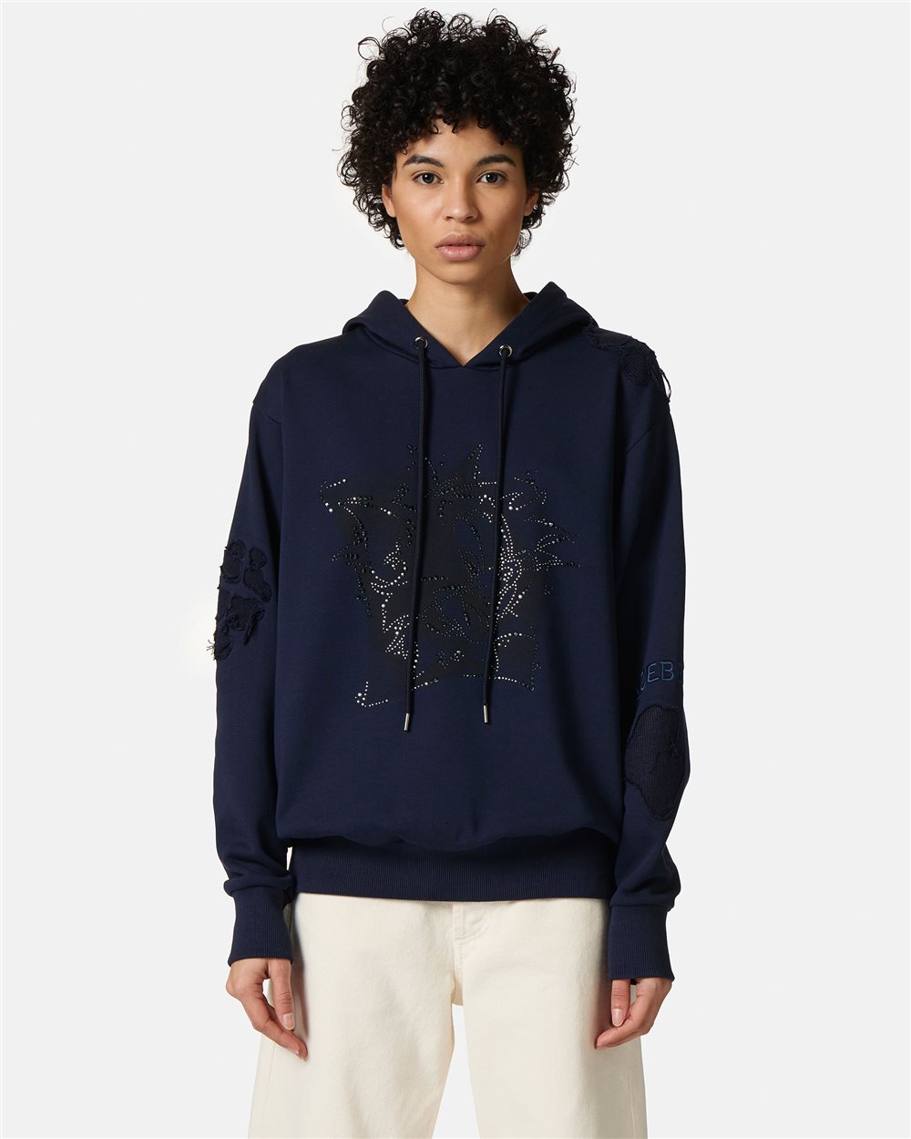 Sweatshirt with cartoon details - Iceberg - Official Website