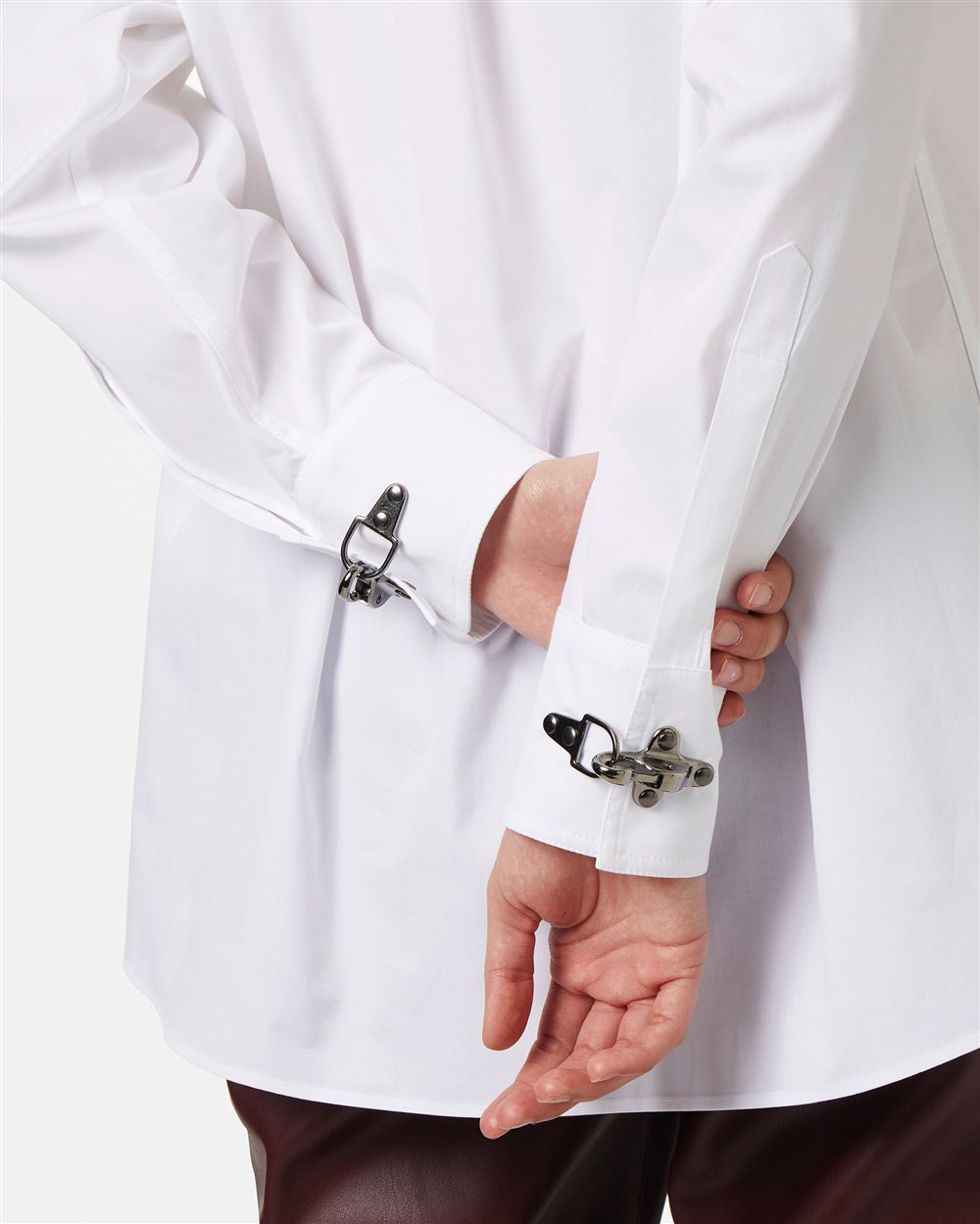 White shirt with snap hooks - Iceberg - Official Website