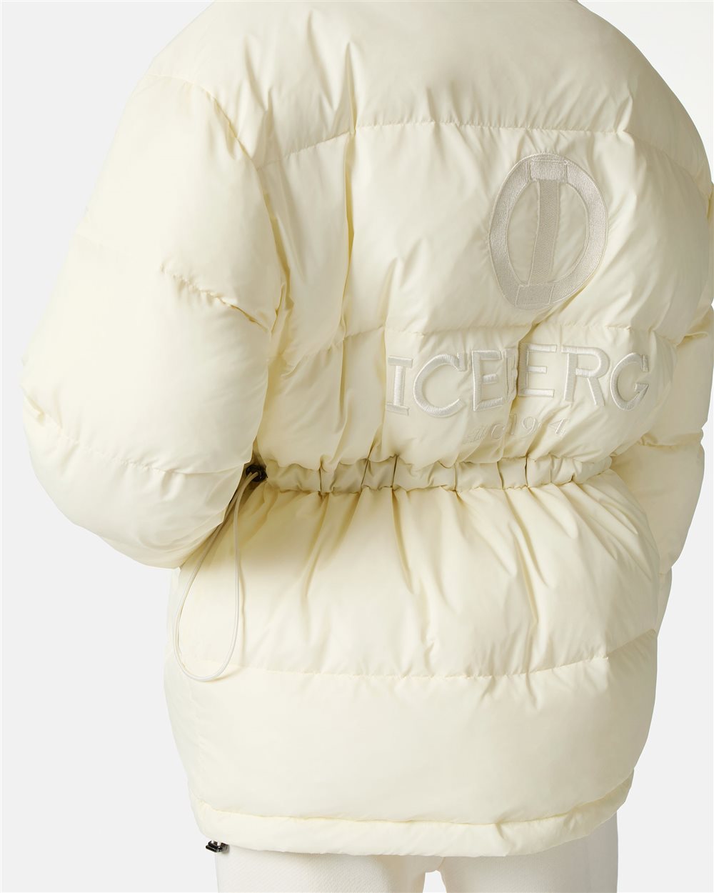 Quilted jacket with logo - Iceberg - Official Website