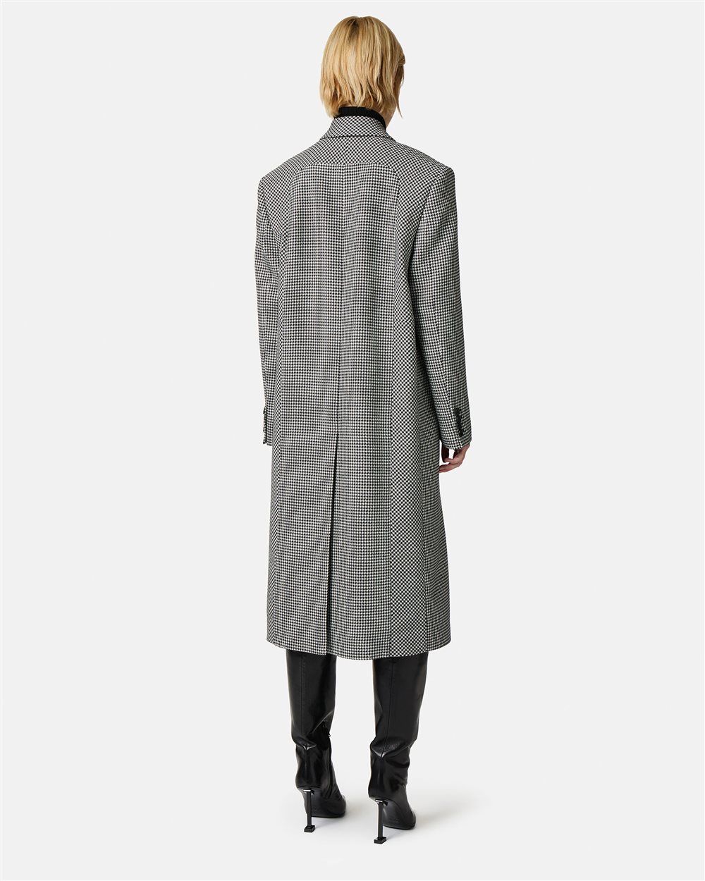 Piede de poule patterned coat - Iceberg - Official Website