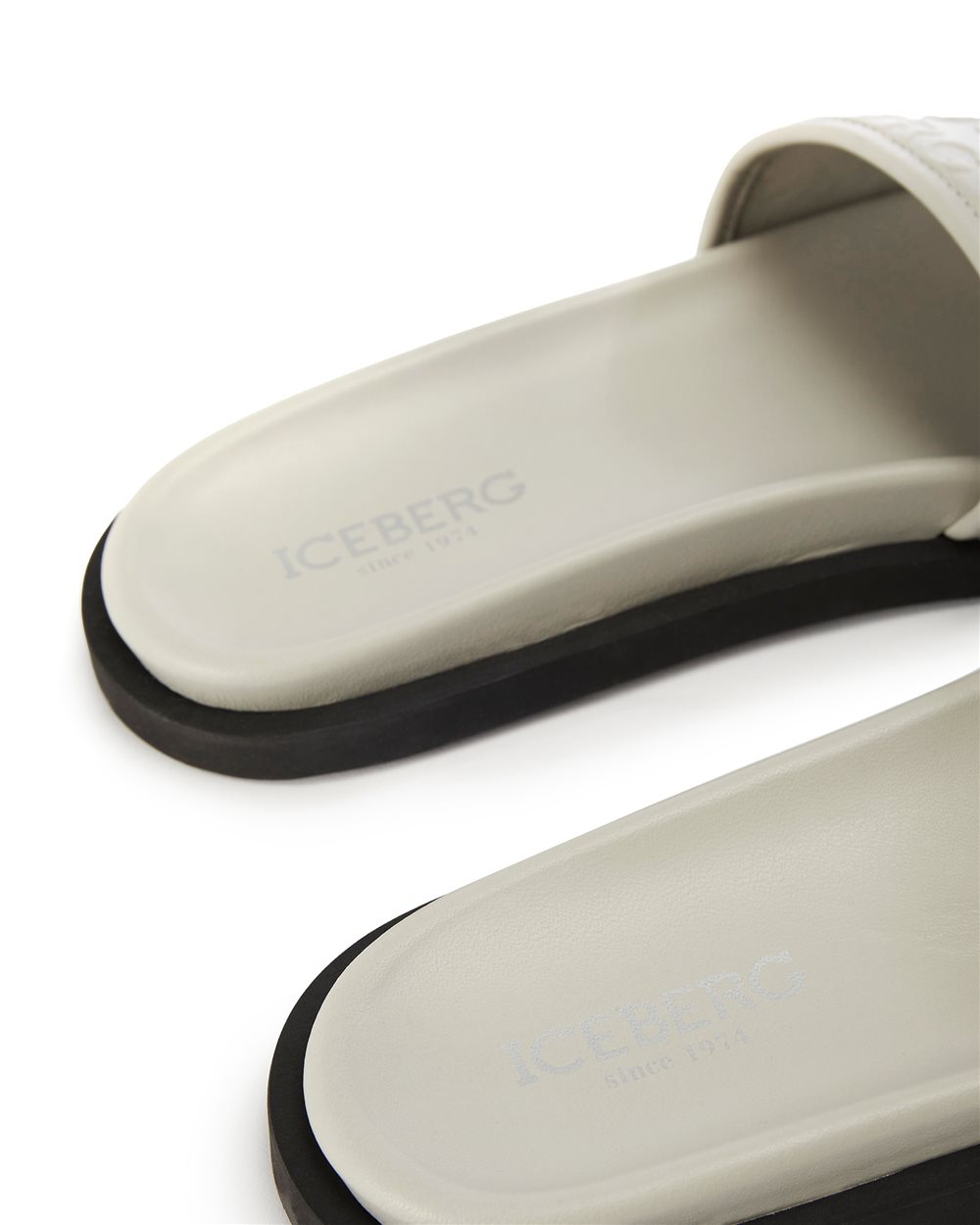 Sandalo slider con logo - Iceberg - Official Website