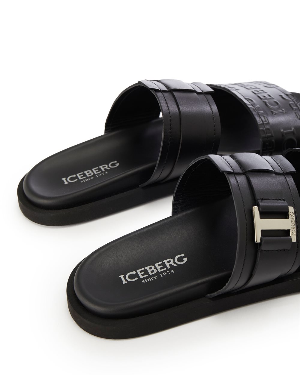 Sandalo slider con logo - Iceberg - Official Website