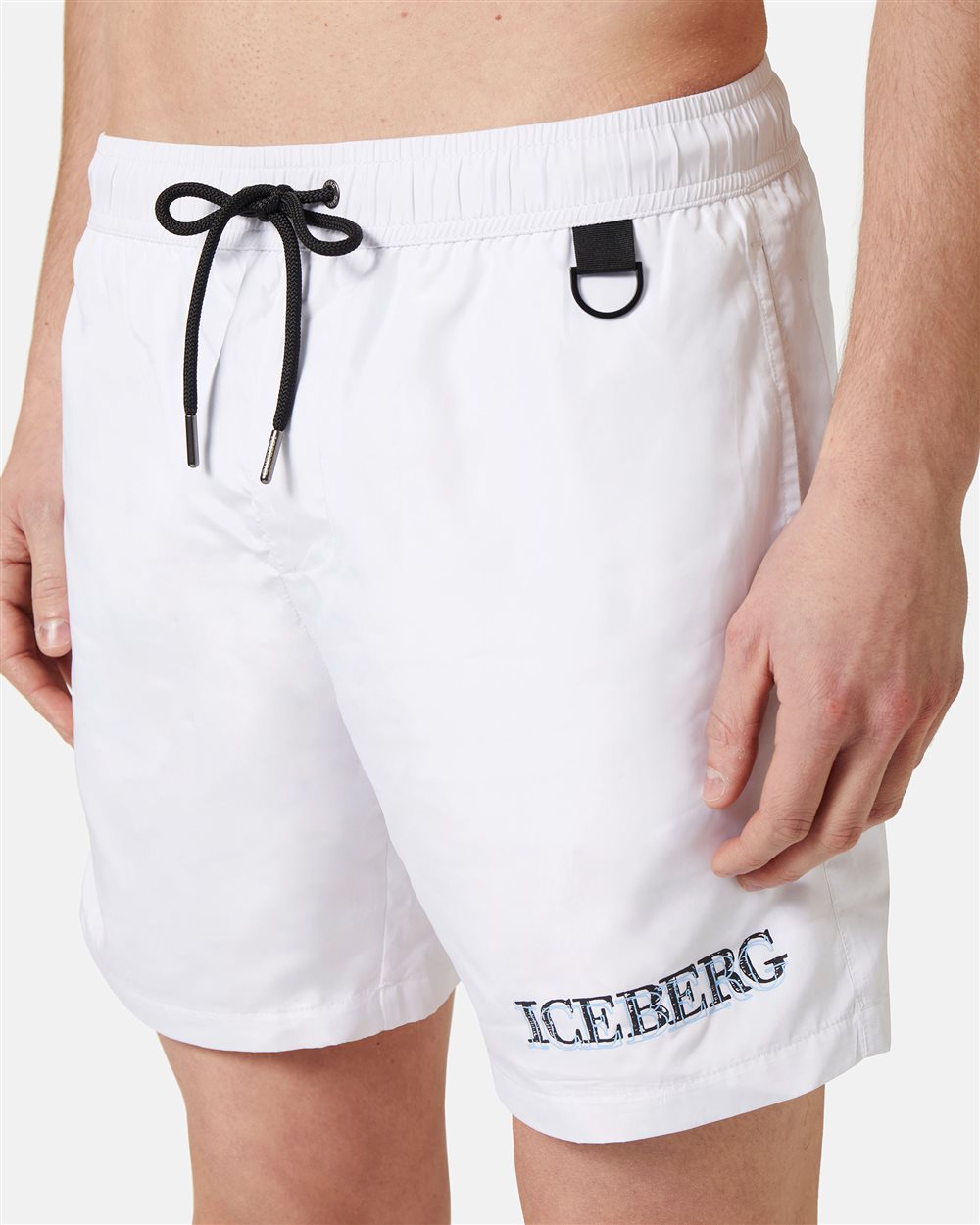 Swim trunks with logo - Iceberg - Official Website